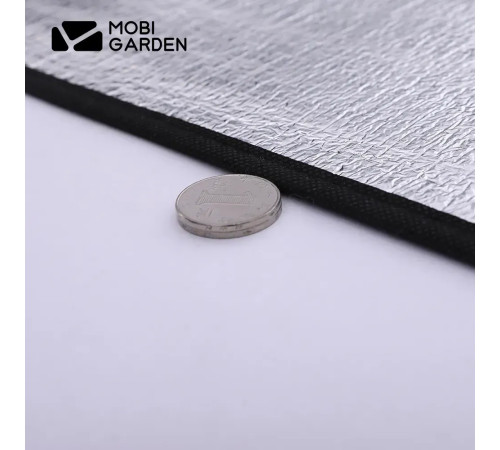 Килимок кемпінговий Mobi Garden Aluminium NX23663005 200 х 200 см, сріблястий Килимок кемпінговий Mobi Garden Aluminium NX23663005 200 х 200 см, сріблястий