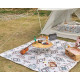 Килимок для пікніка Mobi Garden Ultrasound picnic NX22663020 200 х 200 см, хакі