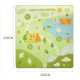 Килимок для пікніка Mobi Garden Fun Picnic NX23663024 200 х 220 см, зелений