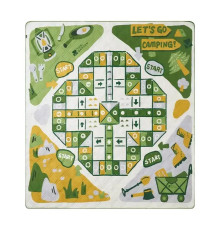 Килимок для пікніка Mobi Garden Camp NX23663022 200 х 220 см, зелений