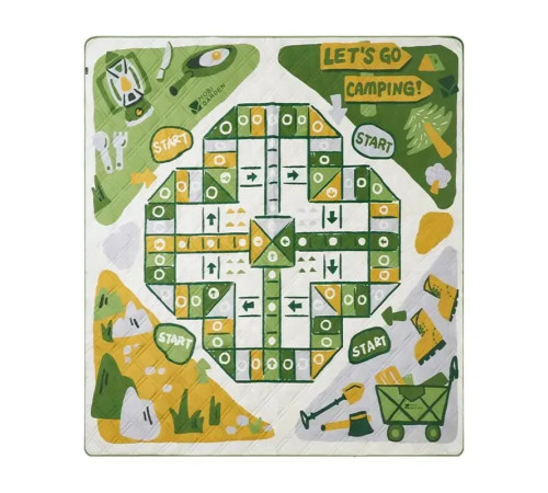 Килимок для пікніка Mobi Garden Camp NX23663022 200 х 220 см, зелений Килимок для пікніка Mobi Garden Camp NX23663022 200 х 220 см, зелений