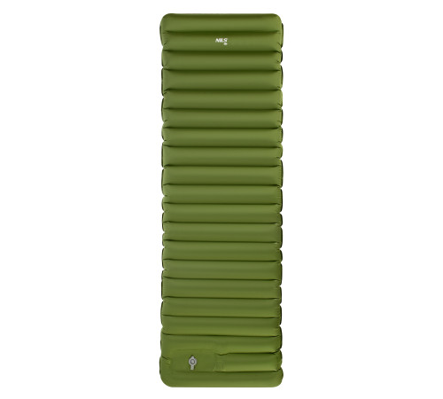 Матрац туристичний з вбудованим насосом NILS CAMP NC4402 190 х 63 х 10 см, зелений