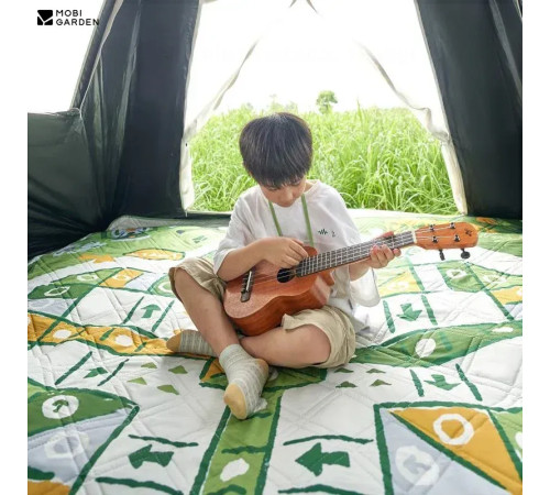 Килимок для пікніка Mobi Garden Camp NX23663020 180 х 200 см, зелений Килимок для пікніка Mobi Garden Camp NX23663020 180 х 200 см, зелений