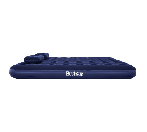 Матрац надувний Bestway 67374 з насосом 203 x 152 см, синій Матрац надувний Bestway 67374 з насосом 203 x 152 см, синій