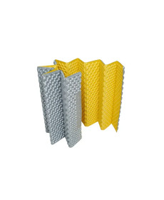 Килимок туристичний 3F UL Gear Standard 183х56 см, жовто-сірий