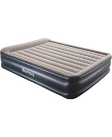 Матрац надувний Bestway 67630 203x152x46 см, синьо-сірий
