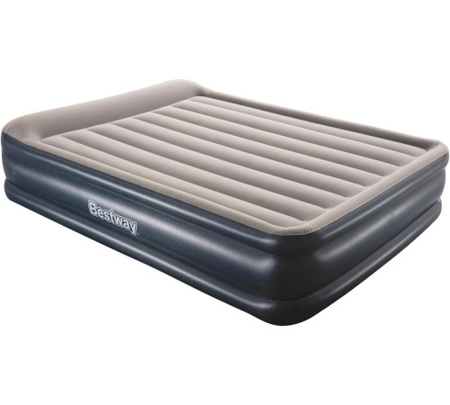 Матрац надувний Bestway 67630 203x152x46 см, синьо-сірий Матрац надувний Bestway 67630 203x152x46 см, синьо-сірий
