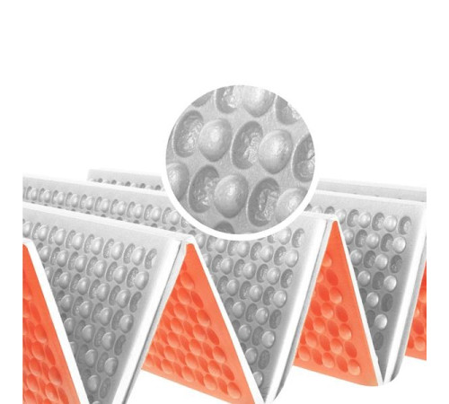 Килимок складаний NILS CAMP NC17103 195 см, помаранчевий