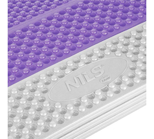 Килимок складаний NILS CAMP NC17103 195 см, фіолетовий