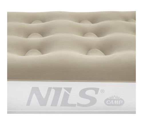 Матрац надувний одномісний NILS CAMP NC2801 191 х 73 х 22 см, бежевий