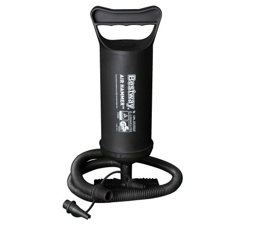 Матрац надувний з насосом Bestway 67002-62002 191 х 137 х 22 см, синій