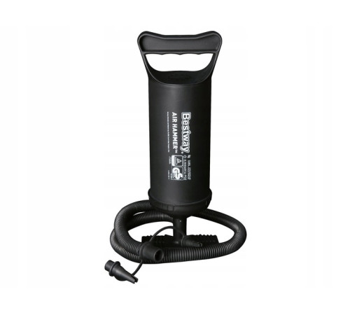 Матрац надувний з насосом Bestway 67002-62002 191 х 137 х 22 см, синій