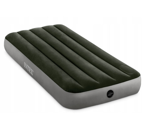 Матрац надувний INTEX 64760 191x76x25 см, сіро-зелений Матрац надувний INTEX 64760 191x76x25 см, сіро-зелений