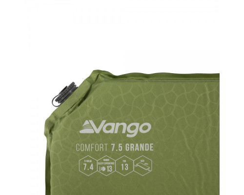 Килимок самонадувний Vango Comfort 7.5 Grande Herbal (SMQCOMFORH09M1K)