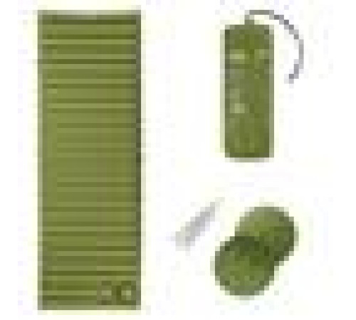 Надувний килимок NC4101 NILS CAMP 9 см зелений Надувний килимок NC4101 NILS CAMP 9 см зелений