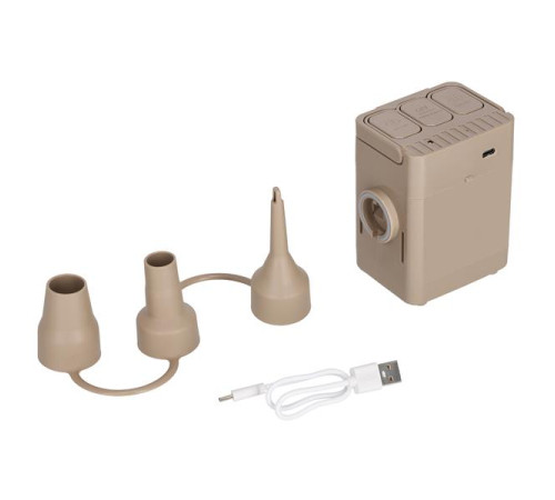 Матрац надувний двомісний NILS CAMP NC2808 з електронасосом 200 х 145 х 35, зелений