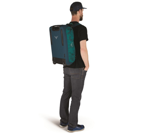 Сумка на колесах Osprey Daylite Carry-On Wheeled Duffel 40 - O/S - зелений Сумка на колесах Osprey Daylite Carry-On Wheeled Duffel 40 - O/S - зелений