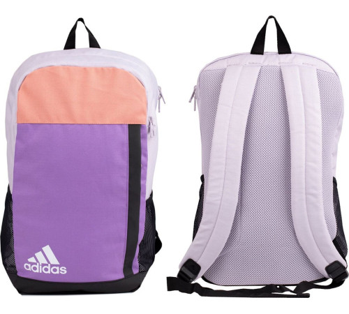 Шкільний міський спортивний рюкзак Adidas Motion Badge of Sport фіолетово-помаранчевий IK6889 Шкільний міський спортивний рюкзак Adidas Motion Badge of Sport фіолетово-помаранчевий IK6889