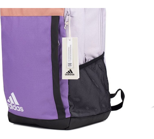 Шкільний міський спортивний рюкзак Adidas Motion Badge of Sport фіолетово-помаранчевий IK6889 Шкільний міський спортивний рюкзак Adidas Motion Badge of Sport фіолетово-помаранчевий IK6889
