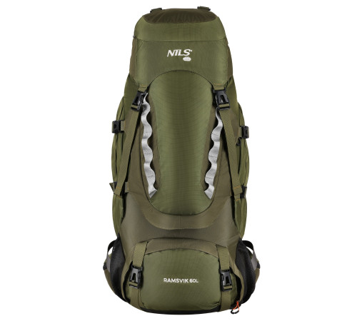 Рюкзак туристичний NILS CAMP NC1994 RAMSVIK 60 л, хакі