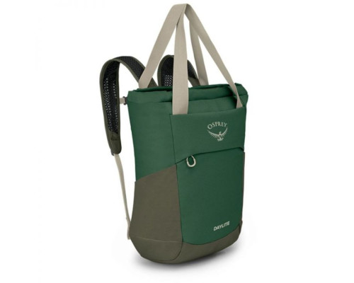 Рюкзак Osprey Daylite Tote Pack green canopy/green creek - O/S - зелений