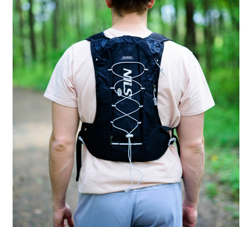 Рюкзак для бігу NILS CAMP NC1797 Journey 12л, чорний