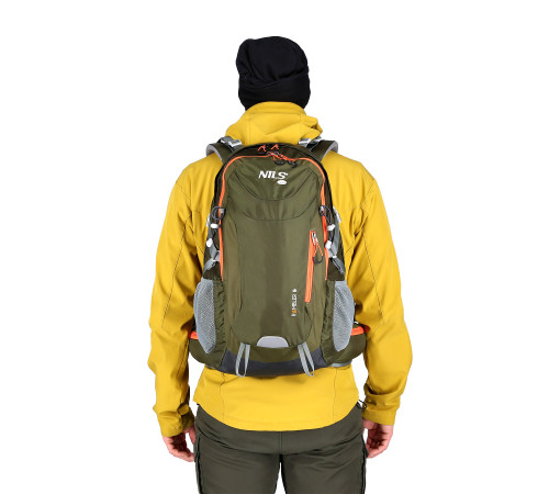 Рюкзак туристичний Nils Camp NC1917 Rambler 40 л, хакі