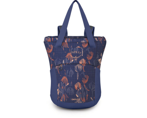 Рюкзак Osprey Daylite Tote Pack wild blossom print/alkaline - O/S - синій