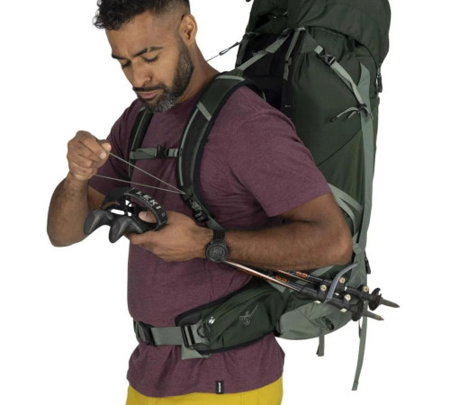 Рюкзак туристичний Osprey Talon 44 л L/XL - чорно-сірий
