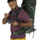 Рюкзак туристичний Osprey Talon 44 л L/XL - чорно-сірий