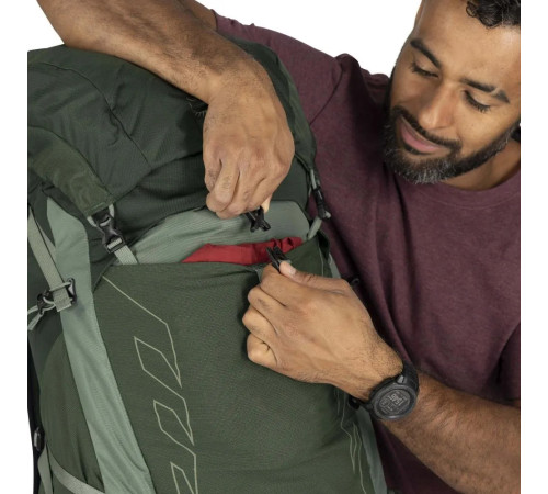 Рюкзак туристичний Osprey Talon 44 л L/XL - чорно-сірий