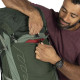 Рюкзак туристичний Osprey Talon 44 л L/XL - чорно-сірий
