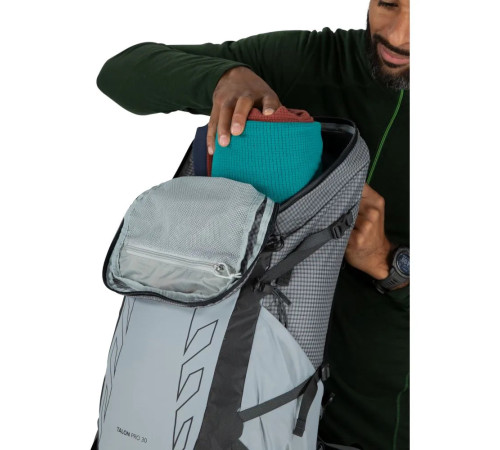 Рюкзак туристичний Osprey Talon Pro 20 л O/S - сірий