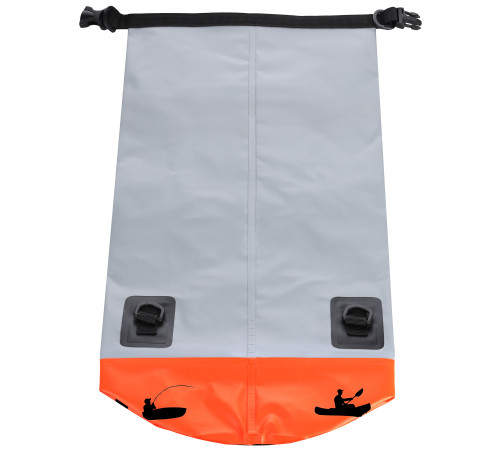 Герморюкзак NILS CAMP NC17108 25 л, сіро-помаранчевий