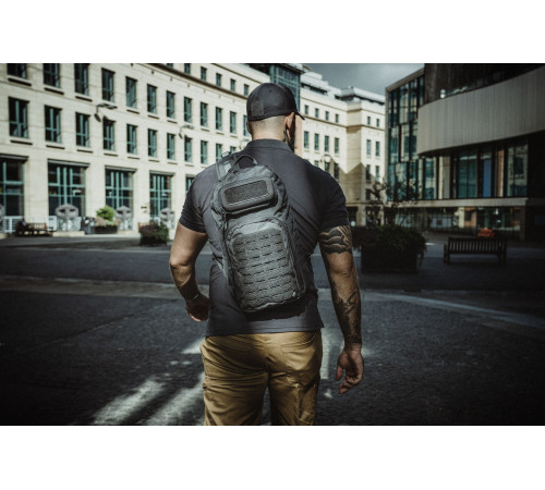 Рюкзак тактичний однолямковий Highlander Stoirm Gearslinger 12L - оливковий Рюкзак тактичний однолямковий Highlander Stoirm Gearslinger 12L - оливковий