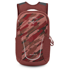 Рюкзак Osprey Daylite Jr brush strokes print/red canyon - O/S - бордовий