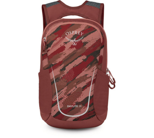 Рюкзак Osprey Daylite Jr brush strokes print/red canyon - O/S - бордовий