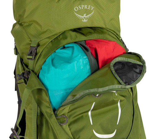 Рюкзак туристичний Osprey Aether 55 л S/M - червоний