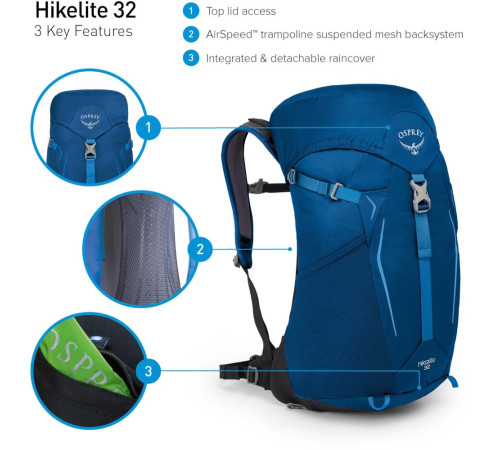 Рюкзак Osprey Hikelite 32 Рюкзак Osprey Hikelite 32
