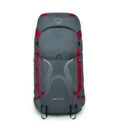 Рюкзак Osprey Eja Pro 55 dale grey/poinsettia red - WM/L - сірий
