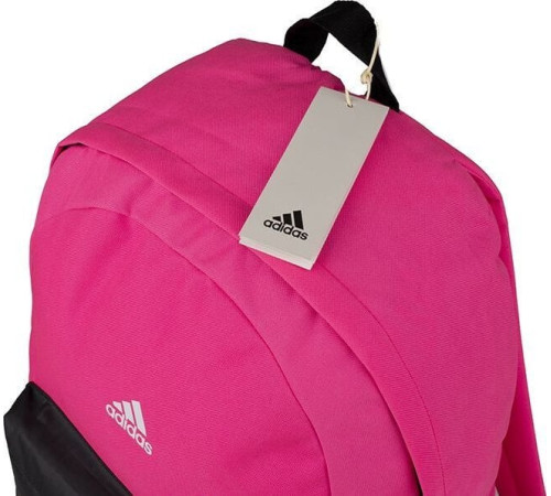 Шкільний міський спортивний рюкзак Adidas adidas Classic Badge of Sport 3-Stripes рожево-чорний IK5723