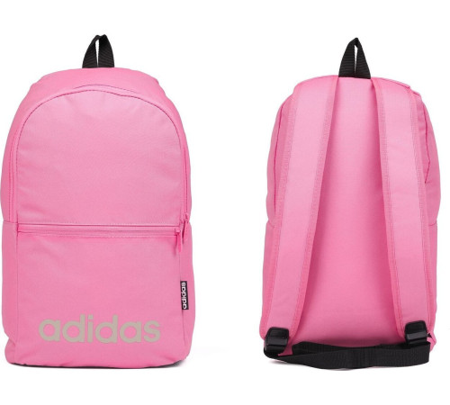 Шкільний міський спортивний рюкзак Adidas Linear Classic Daily, рожевий HM2639 Шкільний міський спортивний рюкзак Adidas Linear Classic Daily, рожевий HM2639