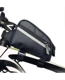 Сумка на раму Rhinowalk Top Tube T31 1.3 л, чорна