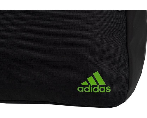 Шкільний міський спортивний рюкзак Adidas Classic Horizontal 3-Stripes чорно-зелений HY0743