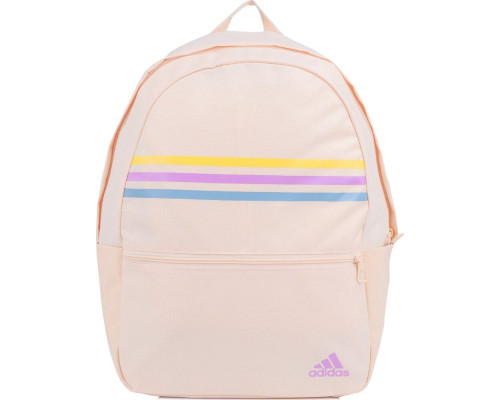 Шкільний міський спортивний рюкзак Adidas Classic Horizontal 3-Stripes кремовий IL5778