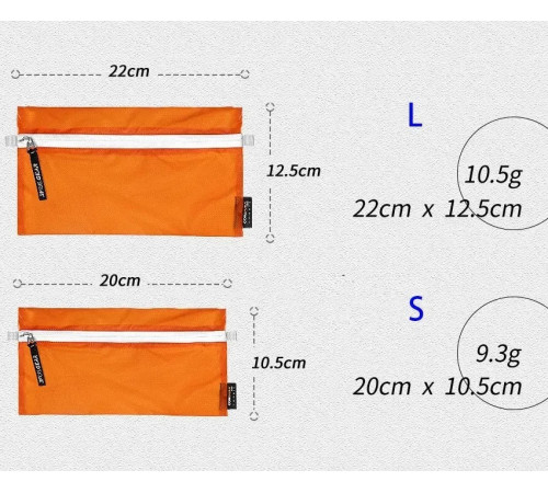 Косметичка ультралегка 3F UL Gear M, чорна Косметичка ультралегка 3F UL Gear M, чорна