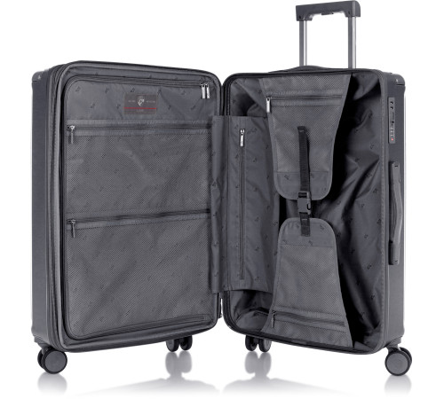 Валіза Heys Luxe (M) Gunmetal (10160-0063-26) Валіза Heys Luxe (M) Gunmetal (10160-0063-26)