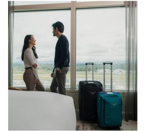 Сумка на колесах Osprey Daylite Carry-On Wheeled Duffel 40 л O/S, чорна