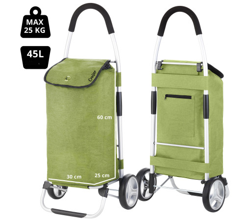 Cумка-візок ShoppingCruiser Foldable Green (650068) Cумка-візок ShoppingCruiser Foldable Green (650068)