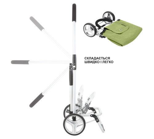 Cумка-візок ShoppingCruiser Foldable Green (650068) Cумка-візок ShoppingCruiser Foldable Green (650068)